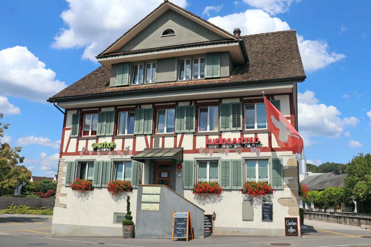 Gasthof Pizzeria Weingarten Affoltern Am Albis Exterior foto